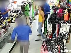 Did you see Amber Stark get punished by Officer Rusty Nails for stealing panties?