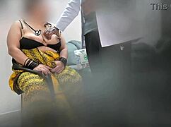 Doctor takin’ advantage of patient in clinic, oops sorry!