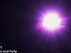 claudia macc reaches orgasm with black dildo at home