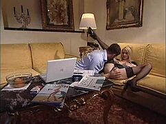 hey julie silver, ready for a hardcore anal pounding with that monster cock in stockings?