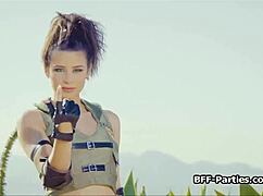 Kitana Feels So Intense Sharing Hard Dick With Warrior Besties