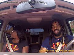 Black MILF Lisa Rivera gives sloppy head in Jacuzzi