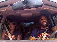Black MILF Lisa Rivera gives sloppy head in Jacuzzi
