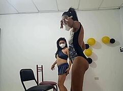 Sluts Seduce Boyfriend With Sagging Tits For Home Fucking