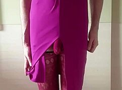 misr4酒红内衣丝袜特写滴精超骚