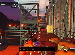 cute asian girl from saints row 2022 gets wild in gameplay