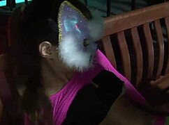 in a cosplay foursome, big cocks drill tight pussies of blonde whores in stockings