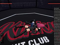 Lesbian femdom dominating her partner