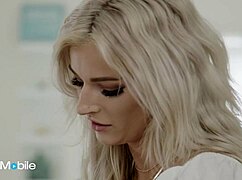 Mischievous Blondes Indulge In Intense Pussy Licking On The Bed!