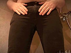 Chubbykaot's Naughty Flashing and Masturbation in Jeans.