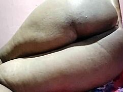 Real homemade video of a big-chested amateur getting an armpit orgasm