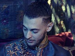 Yo, Queen Jasmine and Prince Adonis get steamy with wild foreplay action!