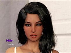 Intertwined episode 155 features cute curvy characters in 3D.