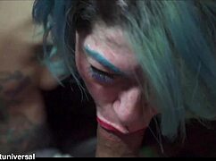 New neighbor Skarlit Angel sucked black dick deepthroat