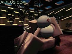 My subscriber wouldn’t stop begging for Roblox condo action. Finally gave in and drilled her hard! 😈