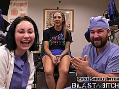 Beautiful Italian Latina Stefania Mafras gets covered in cum