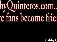 Cheating Latina Gabby Quinteros Caught Fucking Lawn Guy