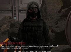 Nerdy teen 18+ with glasses rides cowgirl outdoors in Ripples Part 18