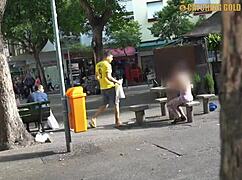 Brazilian Bubble Butt Teen Picked Up from Street for Rough Pussy Play. Can She Handle the Hard Doggystyle at Home?