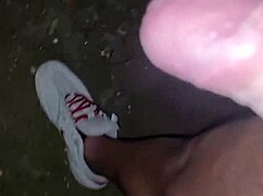 Skinny student gets spanked and teased in public