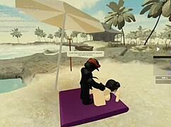 靠，湿腿骑着怪物鸡巴，狗爬式狂野干！😜