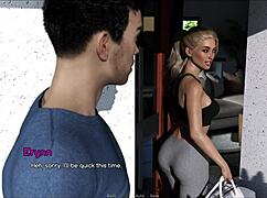 3D visual novel with intertwined storylines