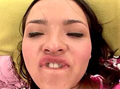 horny lesbian partners lock lips and bang with dildos in steamy toy play.