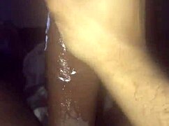 bored bbc guy shoots a late night solo cumshot