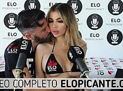 Elo Podcast Spanks Veve Valencia Hard with a Paddle