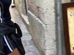 Public Flashing Turns Into Wild Pov Teen Sex At A Tourist Hotspot.