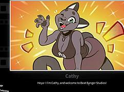 嘿，你看过Beat Banger吗？这个处女新手在疯狂肛交群组中被猛干！