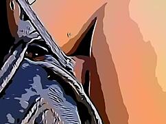 卡通后宫亚洲美女屁股被猛干