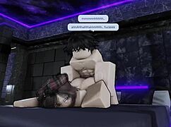 哟，我的私人荡妇让我在Roblox上连续射两次，太不真实了！😍