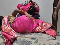 Desi Indian bhabhi gets her pussy drilled by husband with Hindi audio