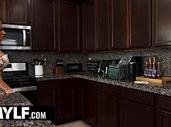 My stepmom was a pornstar, so I fucked her hard like one. Came deep inside her tight body after deepthroat!