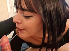 Boss watches e-girl lose, punishes with a raw sight