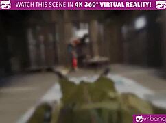 嘿，来瞧VR Bangers神力女超人cosplay辣妹18+黑发POV狂干！太真实了！