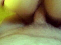 Is your brunette milf girlfriend getting down on her ass by the desk for a cumshot?