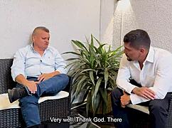 curvy milf housewife kiley eliish tibasins fucks rough. she rides husband's friends in wild doggystyle.