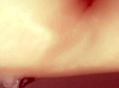 Japanese Wife Takes a Hot Load in Her Mouth