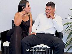 curvy milf housewife kiley eliish tibasins fucks rough. she rides husband's friends in wild doggystyle.