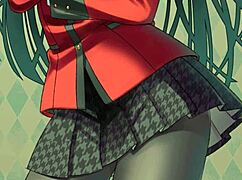 Jabami yumeko exposes cheating and submits you in femdom joi dice game