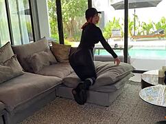 Beautiful Stranger Bent Over For Tight Pussy Workout Fuck.