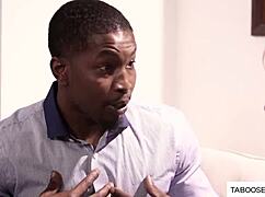 Wife sneaks away to cheat with a dude packing a huge cock. Their secret interracial affair unfolds.