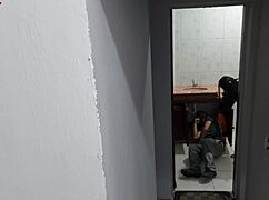 Wife sneaks around with the plumber for a dirty hookup