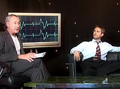 Sexy nurse Katie Kaliana surprises in a hot MMF threesome with monster cocks