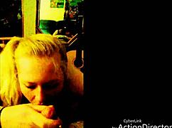 big tits blonde, suck my cock and jerk me off