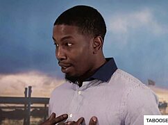 Wife sneaks away to cheat with a dude packing a huge cock. Their secret interracial affair unfolds.