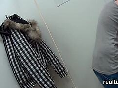 Can This Czech Sweetie Resist Mall Temptation?