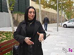 Sexual Tour in Madrid with Huge Tits of Nelia Estrada